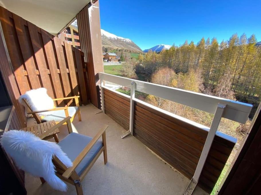 Au Pied Des Pistes Avec Parking Entierement Renove Apartment Huez Exterior foto
